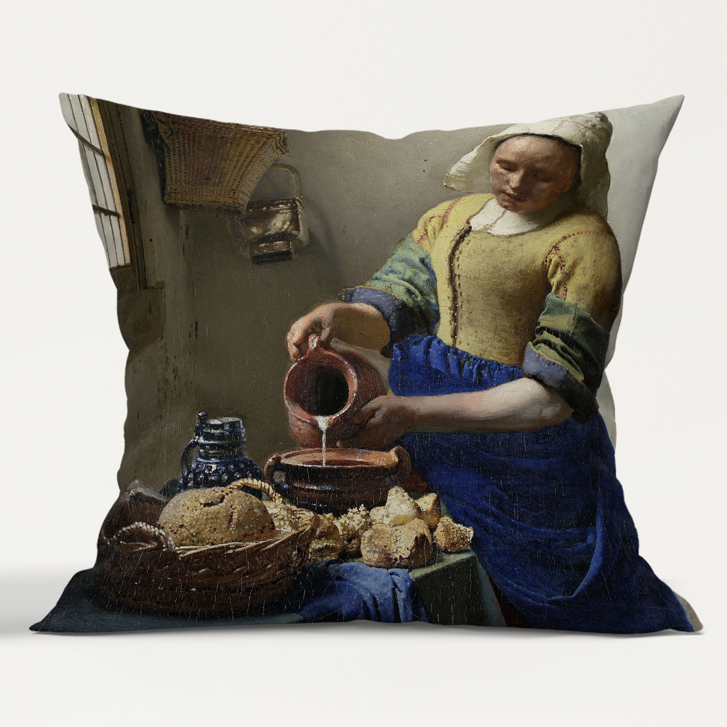 The Milkmaid By Johannes Vermeer MUR Gallery   The Milkmaid   By Johannes Vermeer 1 